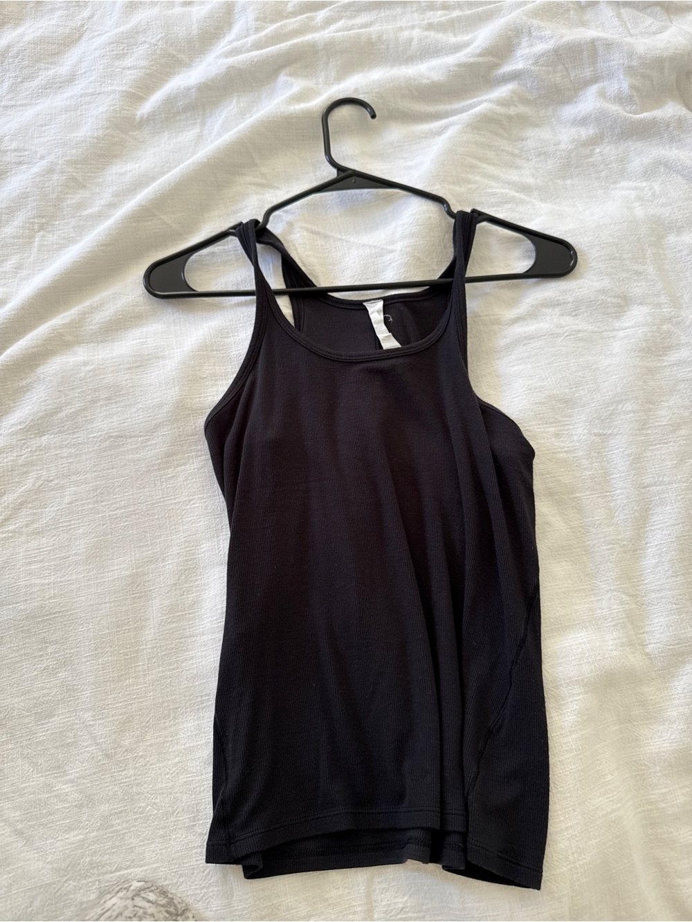 Black Women’s Tank Top - Classic Racerback Lululemon Size 6